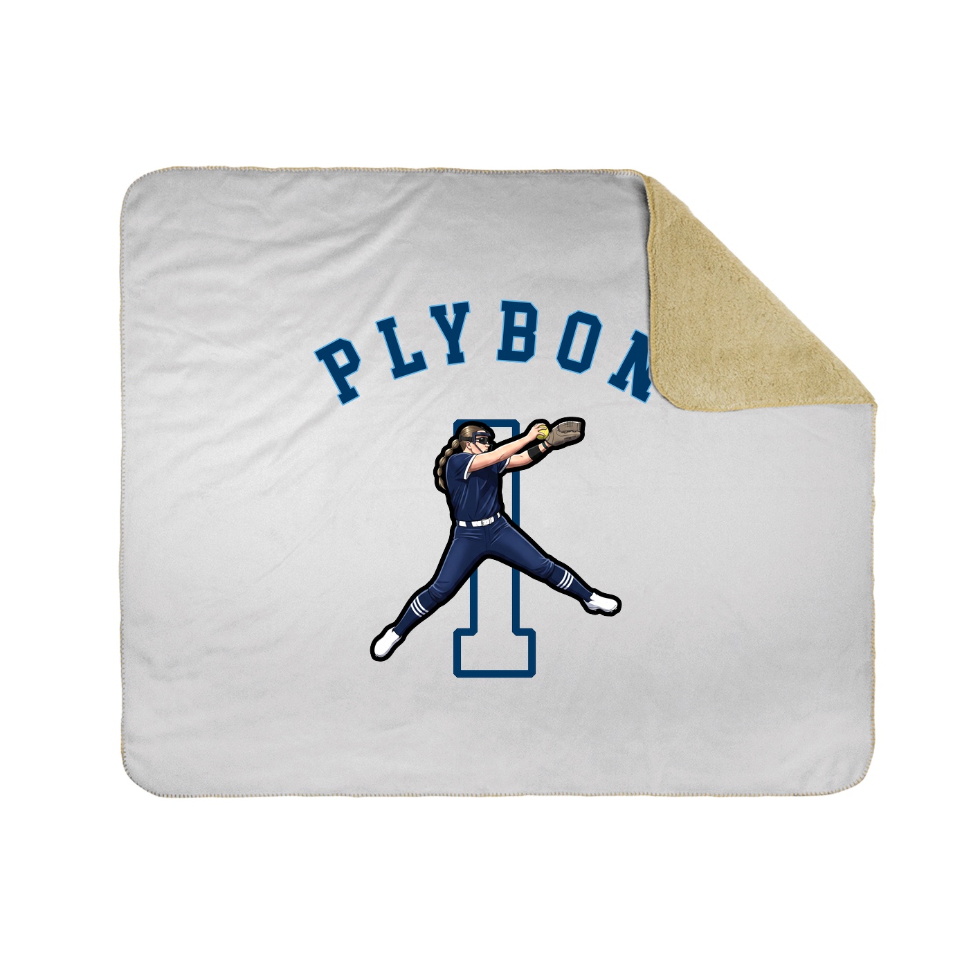 Throw Blanket — Shirsey Arch in White