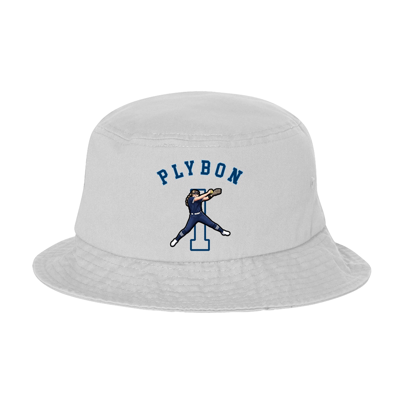 Bucket Cap — Shirsey Arch in White