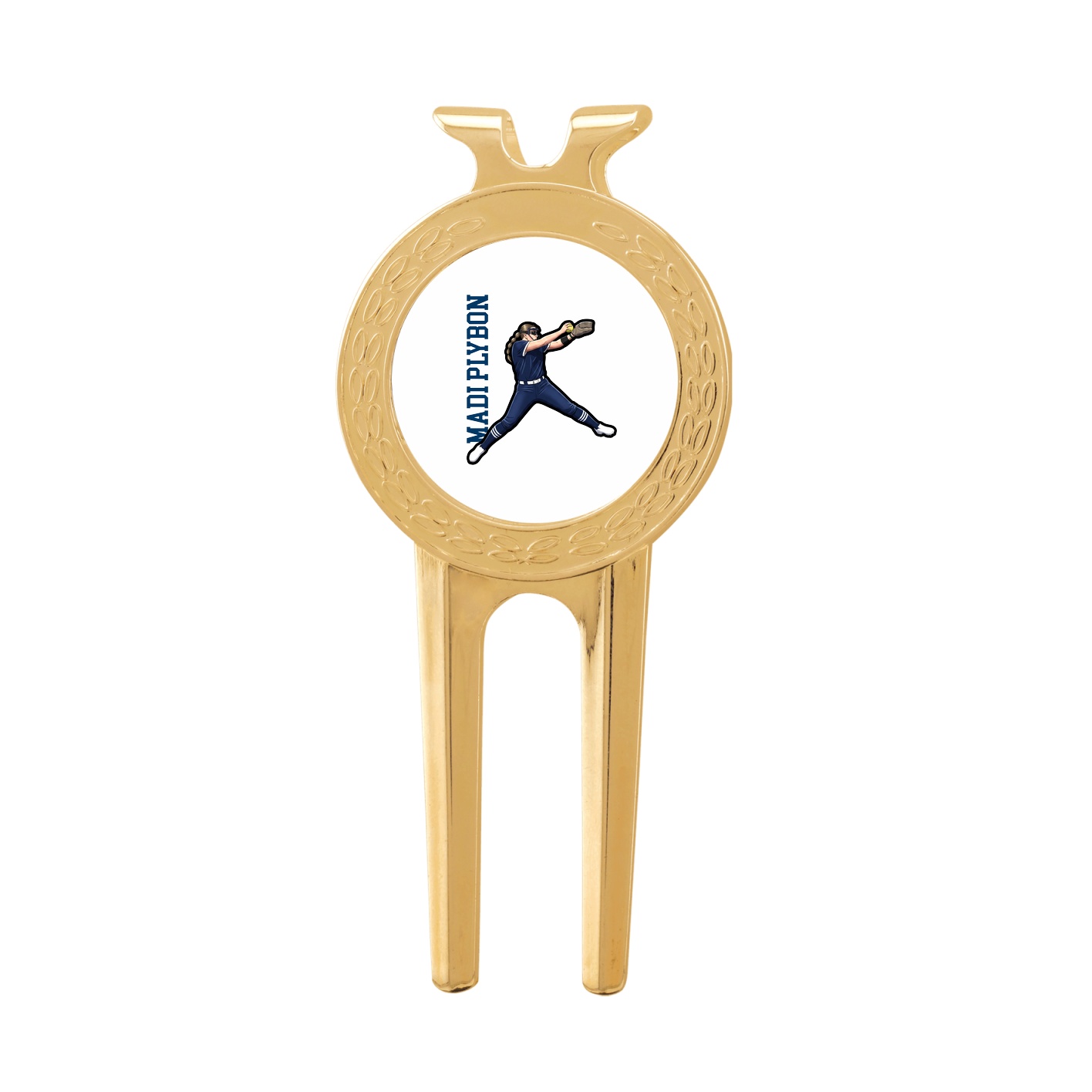 Divot Tool with Ball Marker — Name Vertical in Classic