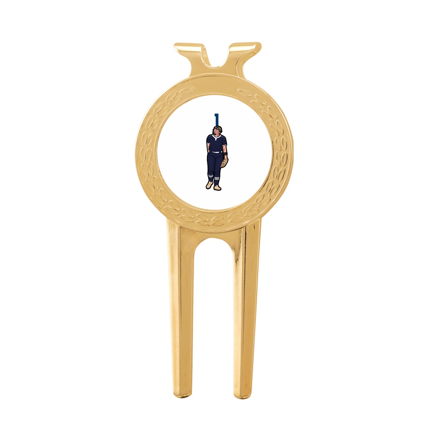 Divot Tool with Ball Marker — Number Top in Classic