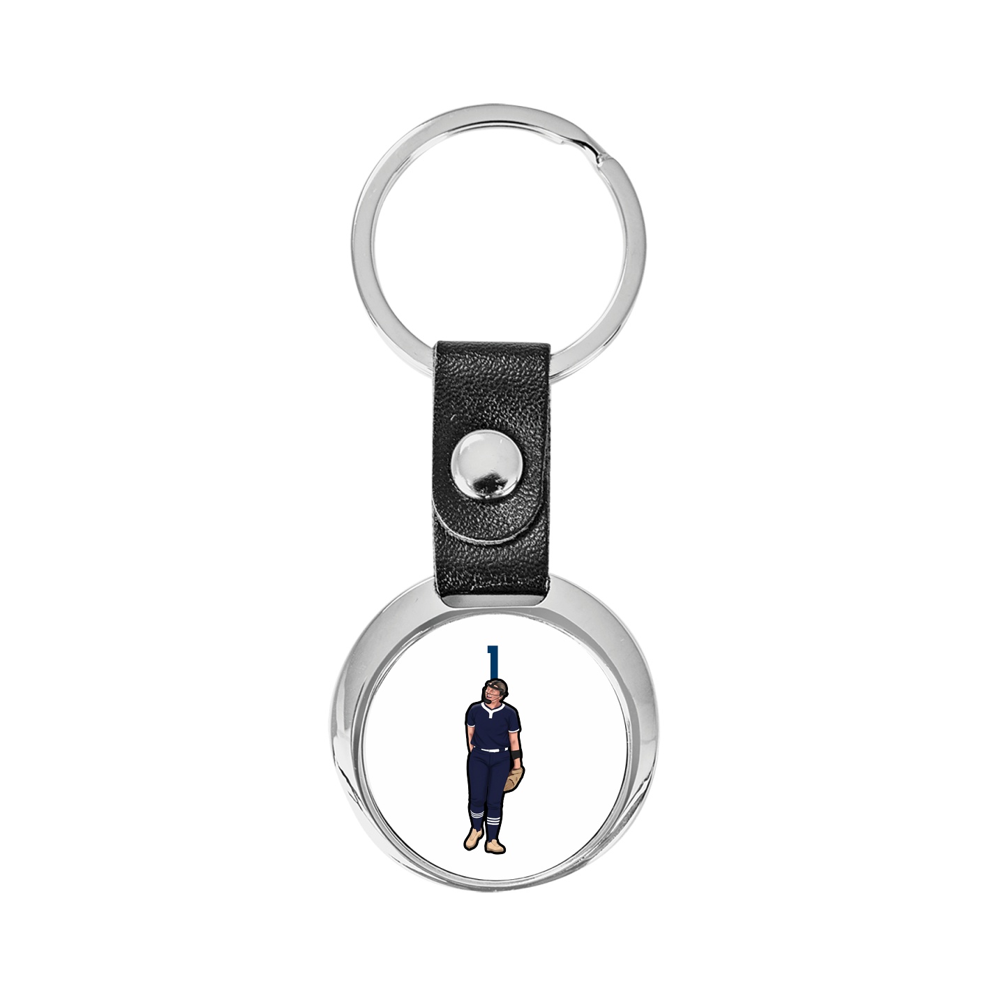 Key Chain — Number Top in Classic