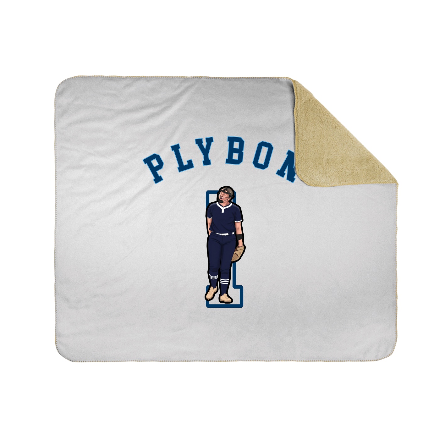 Throw Blanket — Shirsey Arch in White