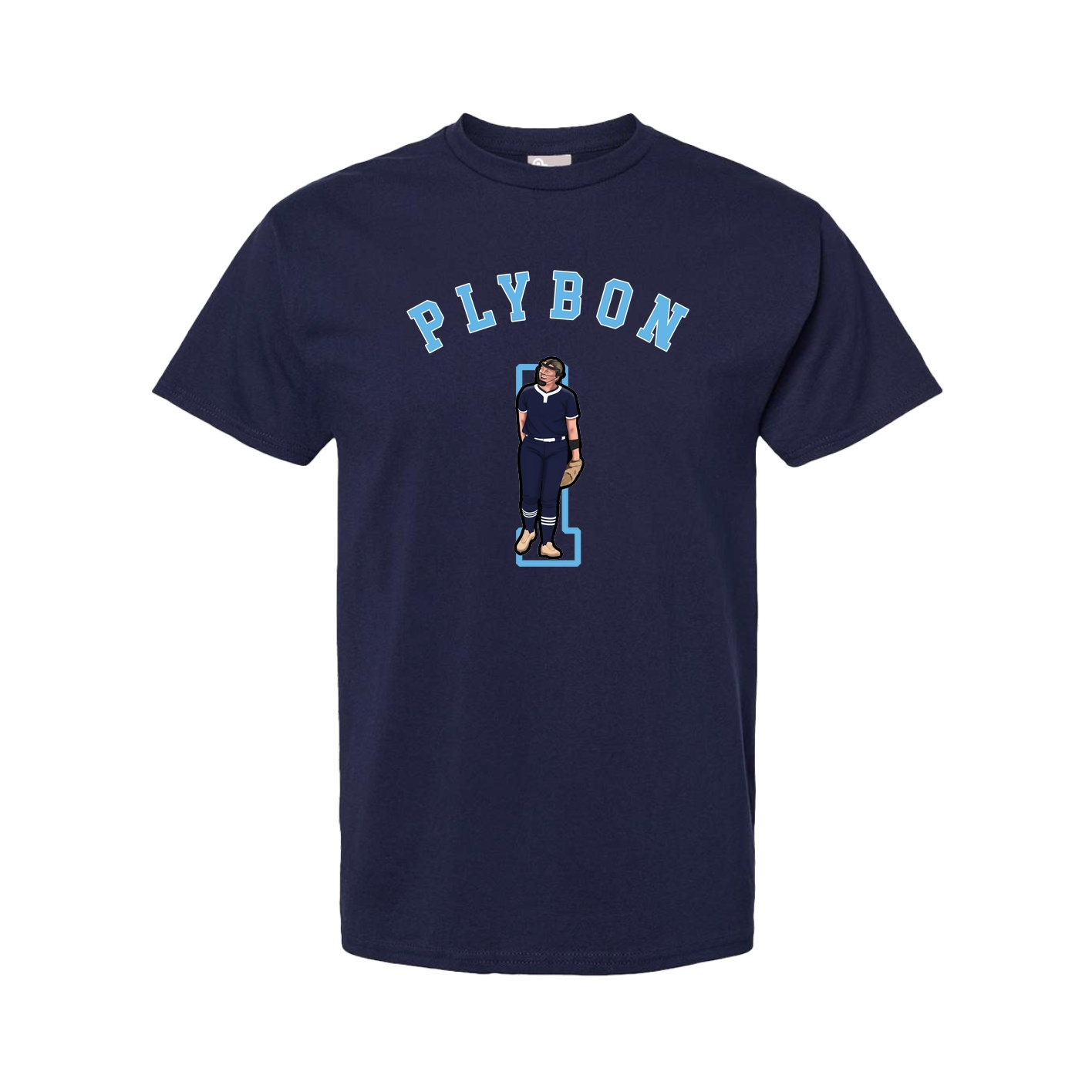 Youth Tee — Shirsey Arch in Navy