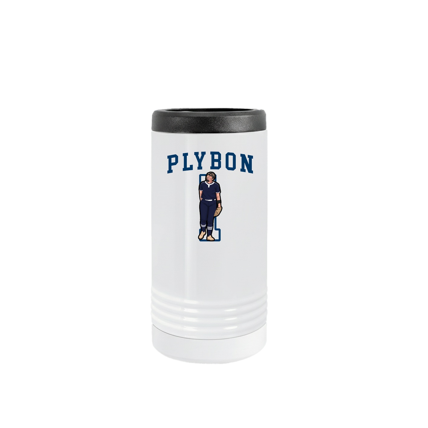 Slim Beverage Holder — Shirsey in White
