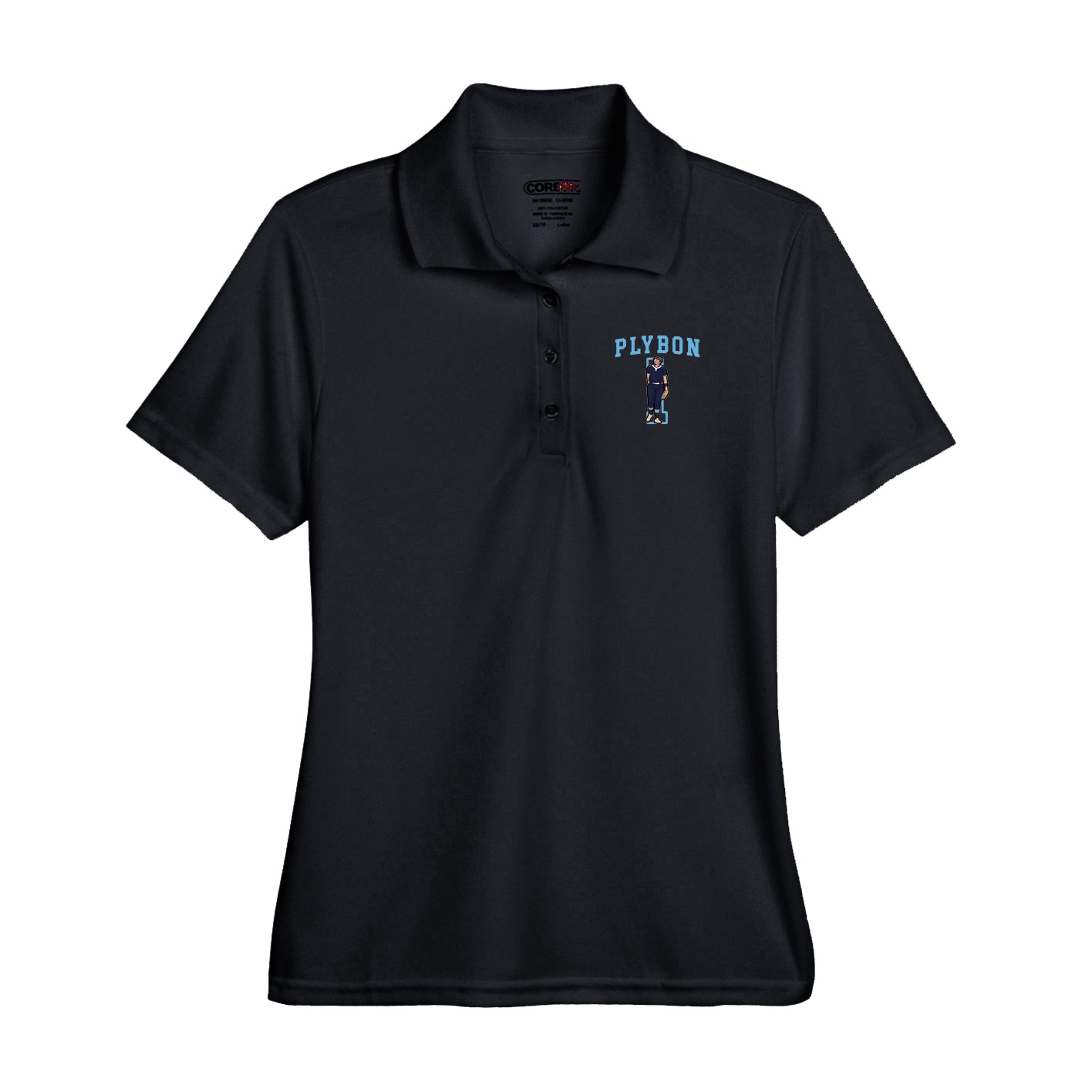 Performance Polo — Shirsey in Black