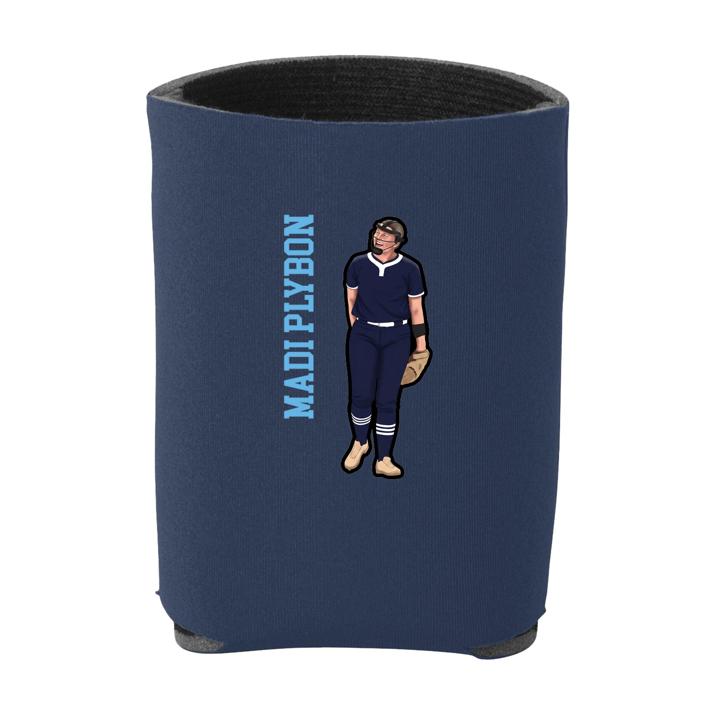 Can Holder — Name Vertical in Navy