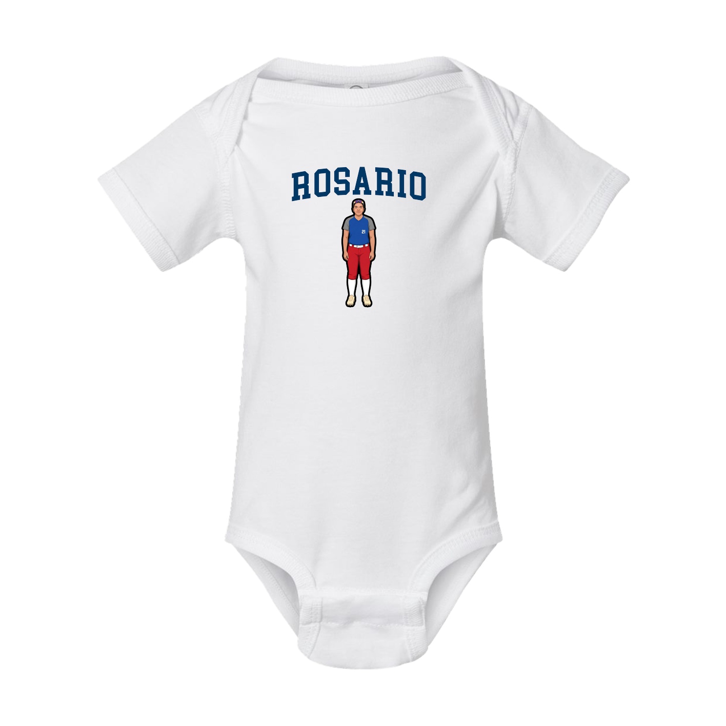 Baby Onesie — Shirsey in White