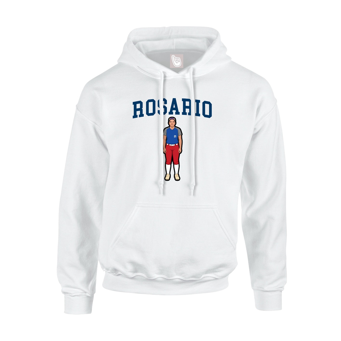Youth Hoodie — Shirsey in White