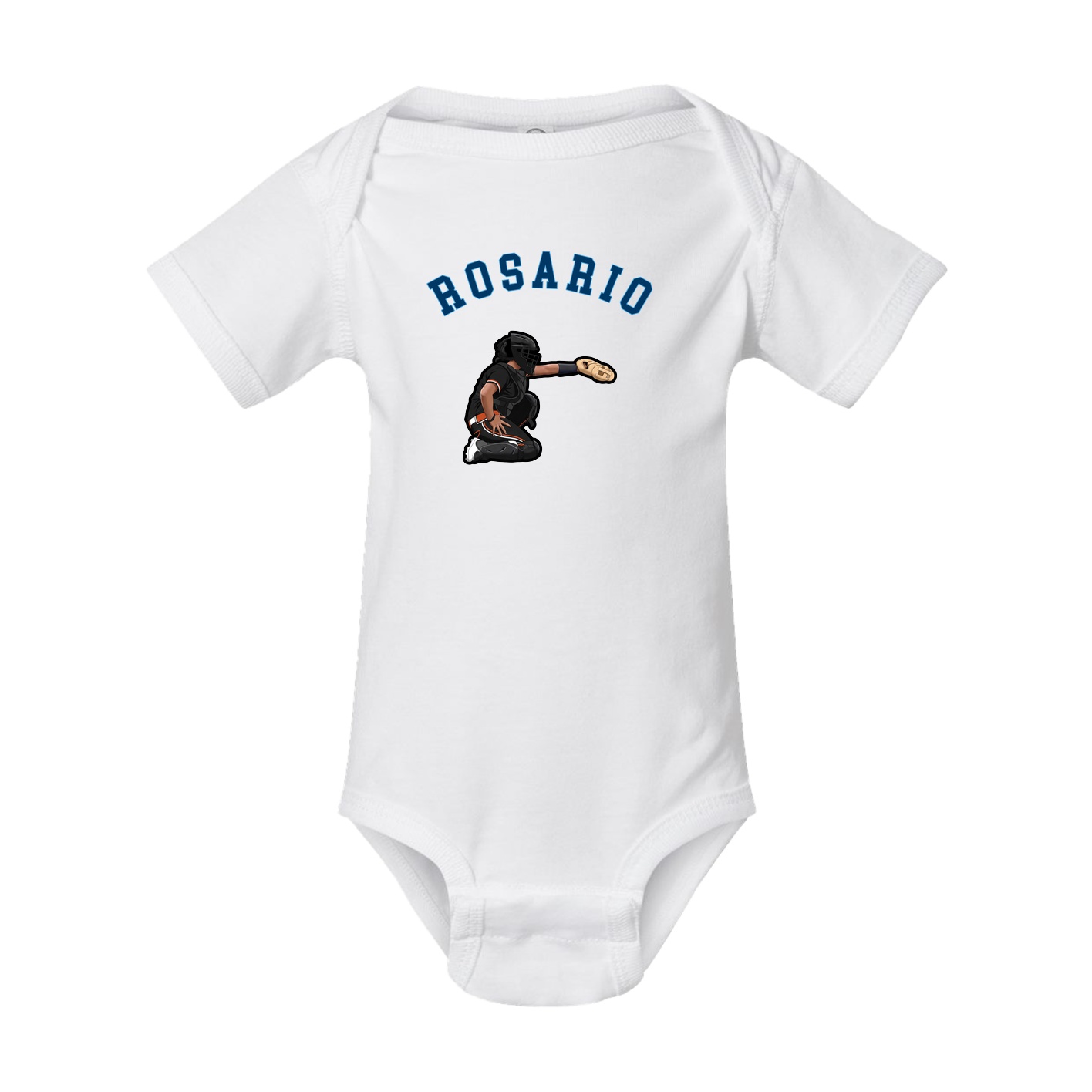 Baby Onesie — Shirsey Arch in White