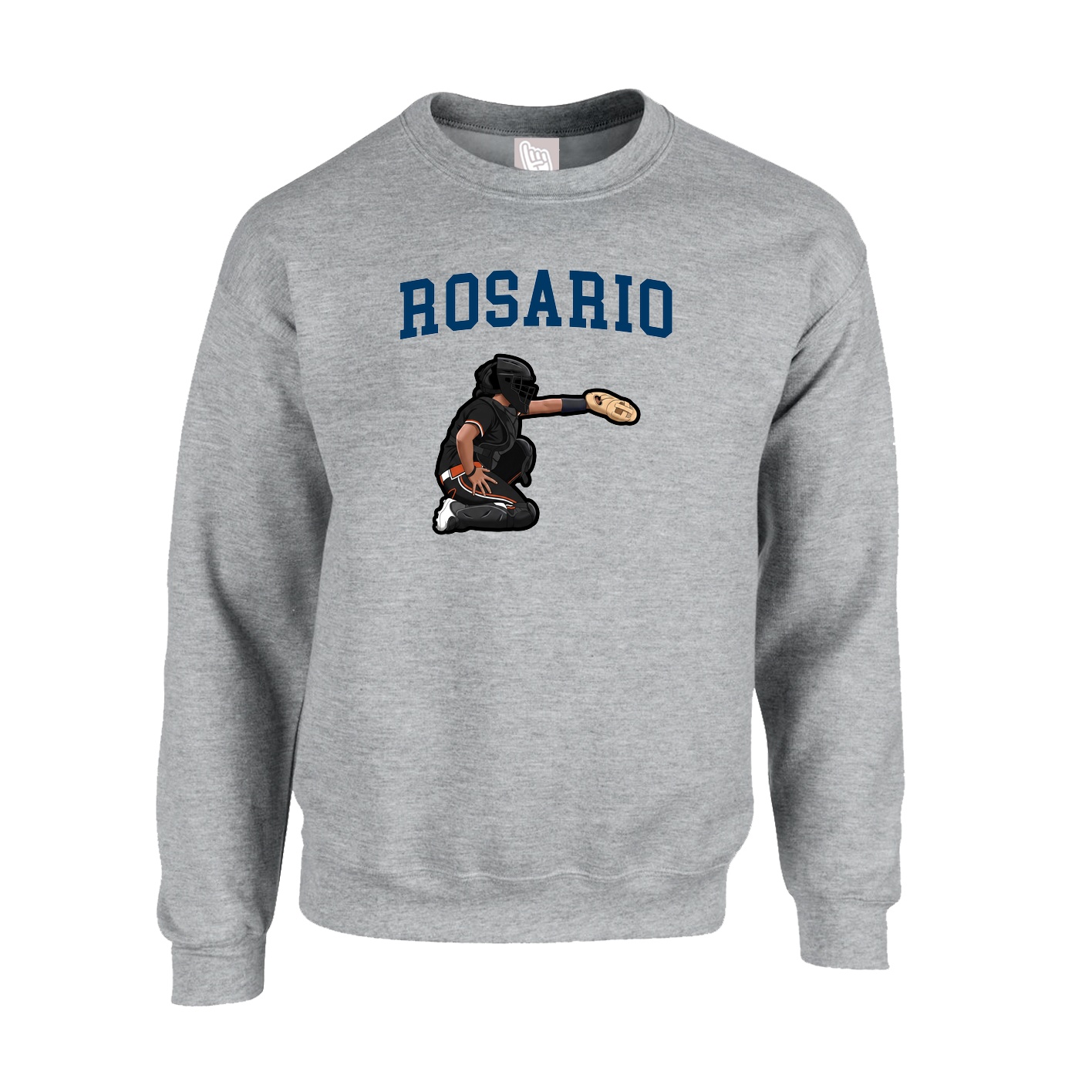 Fleece Crew — Shirsey in Grey