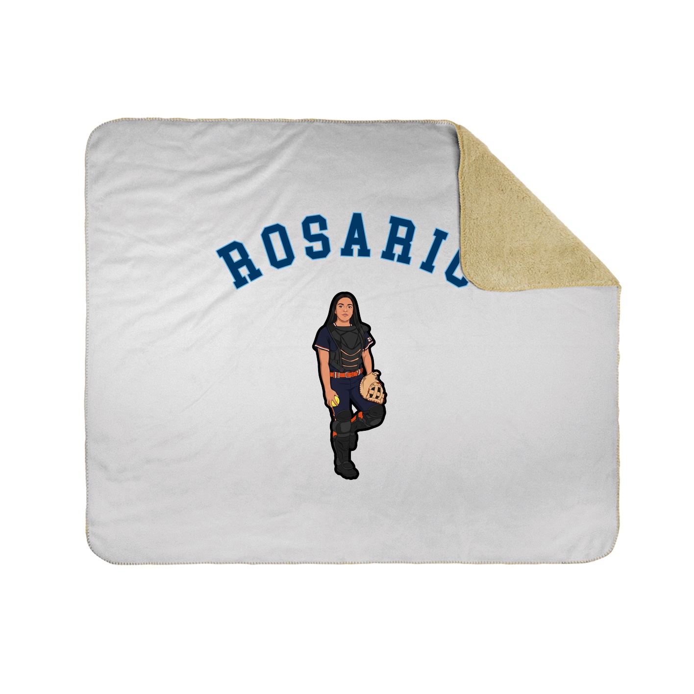 Throw Blanket — Shirsey Arch in White