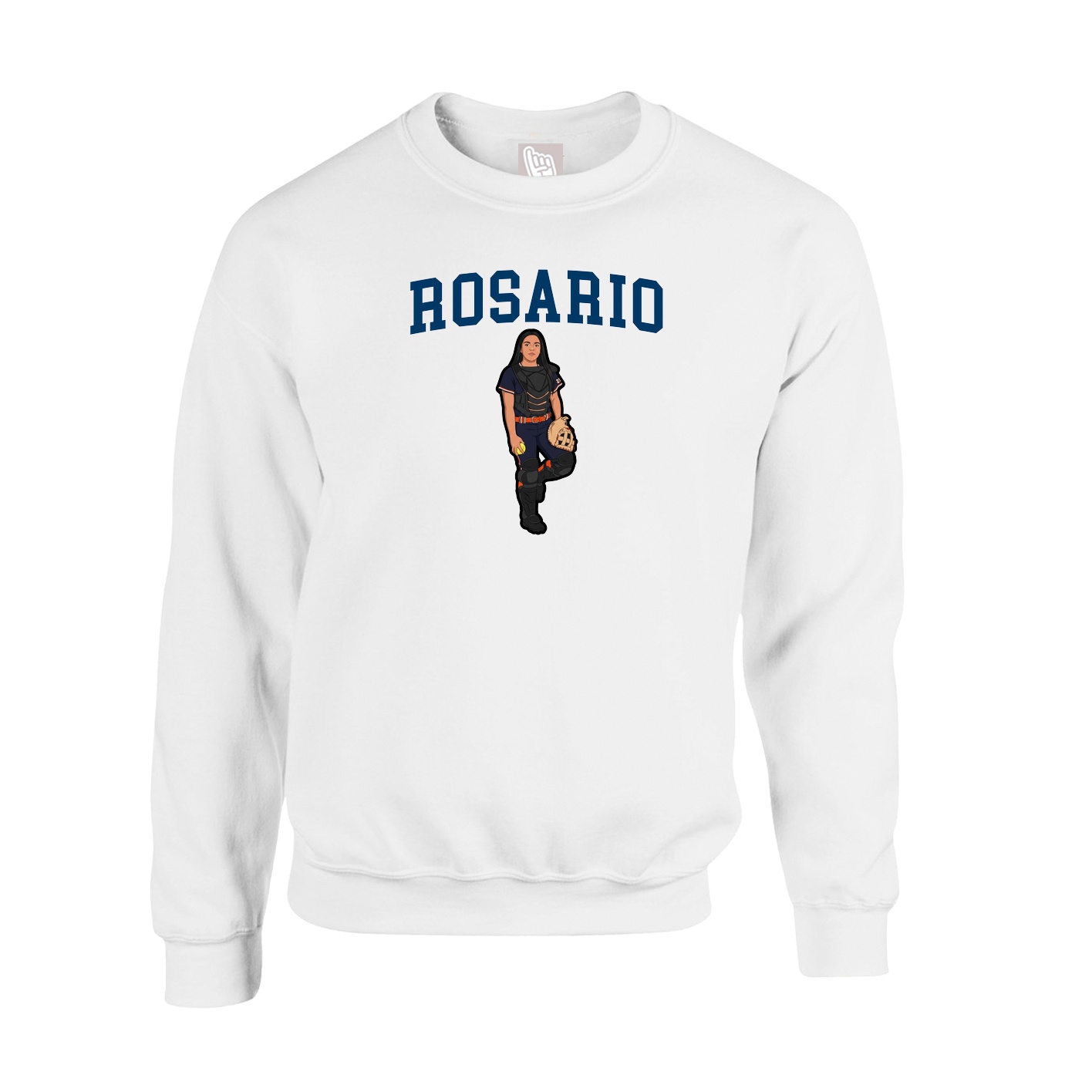 Fleece Crew — Shirsey in White