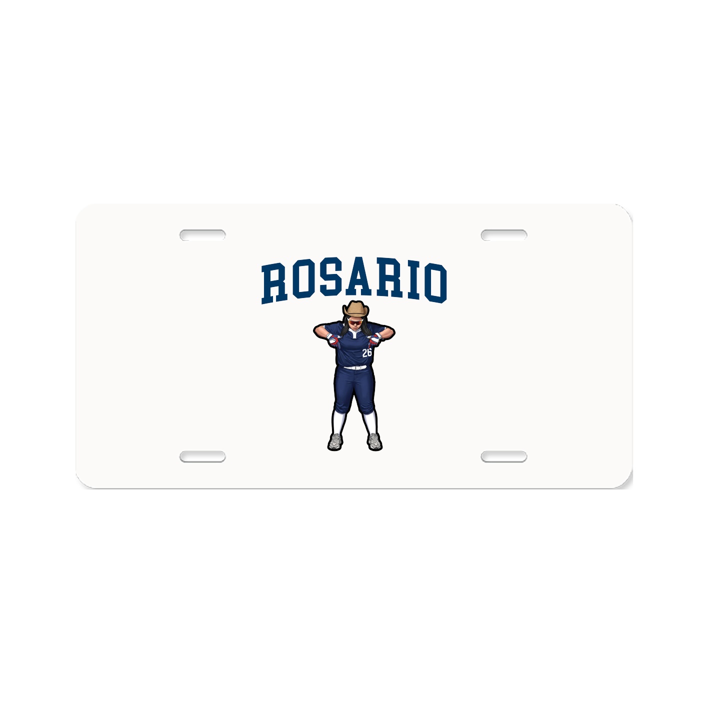 License Plate — Shirsey in Classic