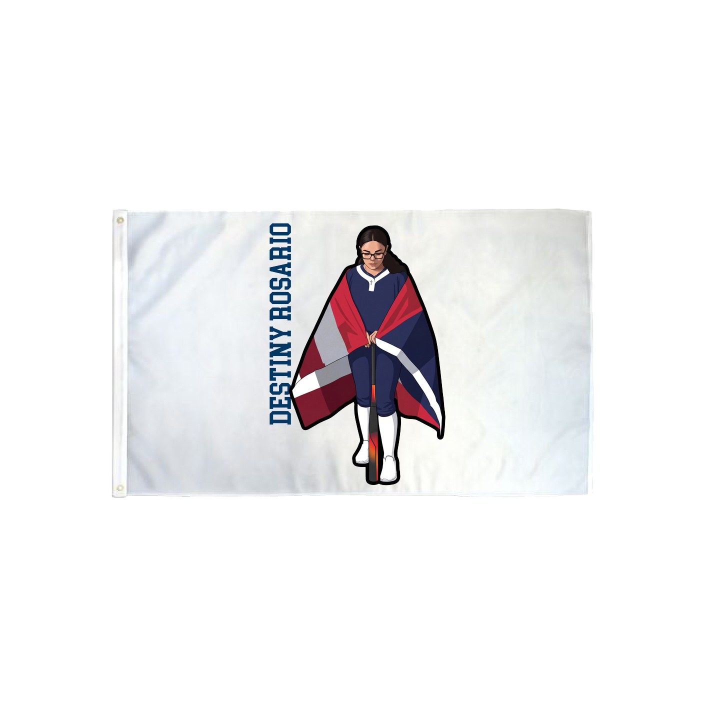 3x5 Flag — Name Vertical in Classic
