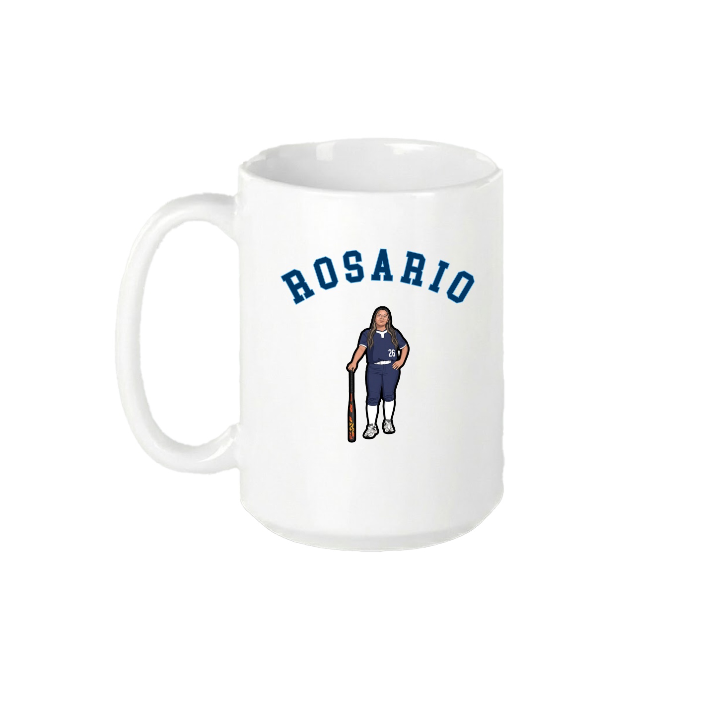 15oz Coffee Mug — Shirsey Arch in White