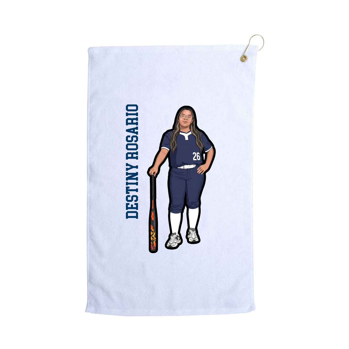 Terry Velour Golf Towel