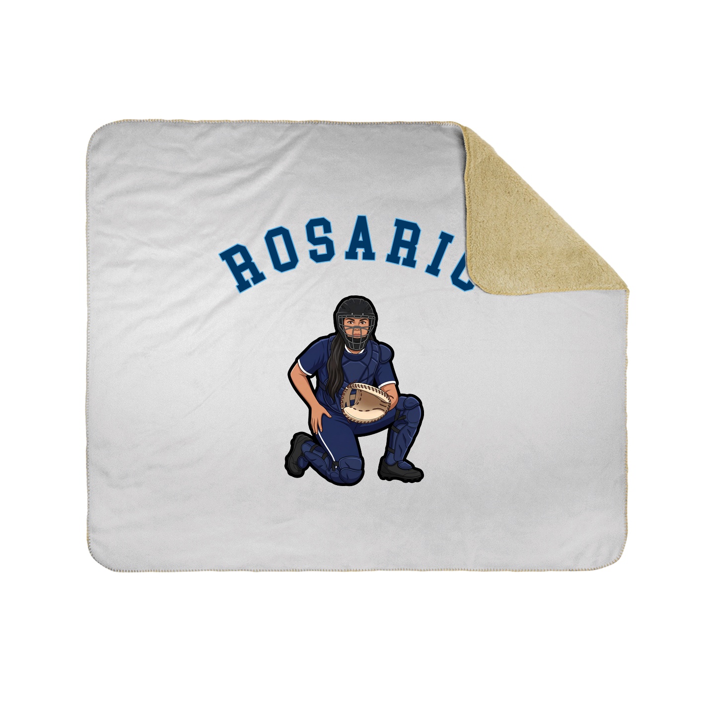 Throw Blanket — Shirsey Arch in White