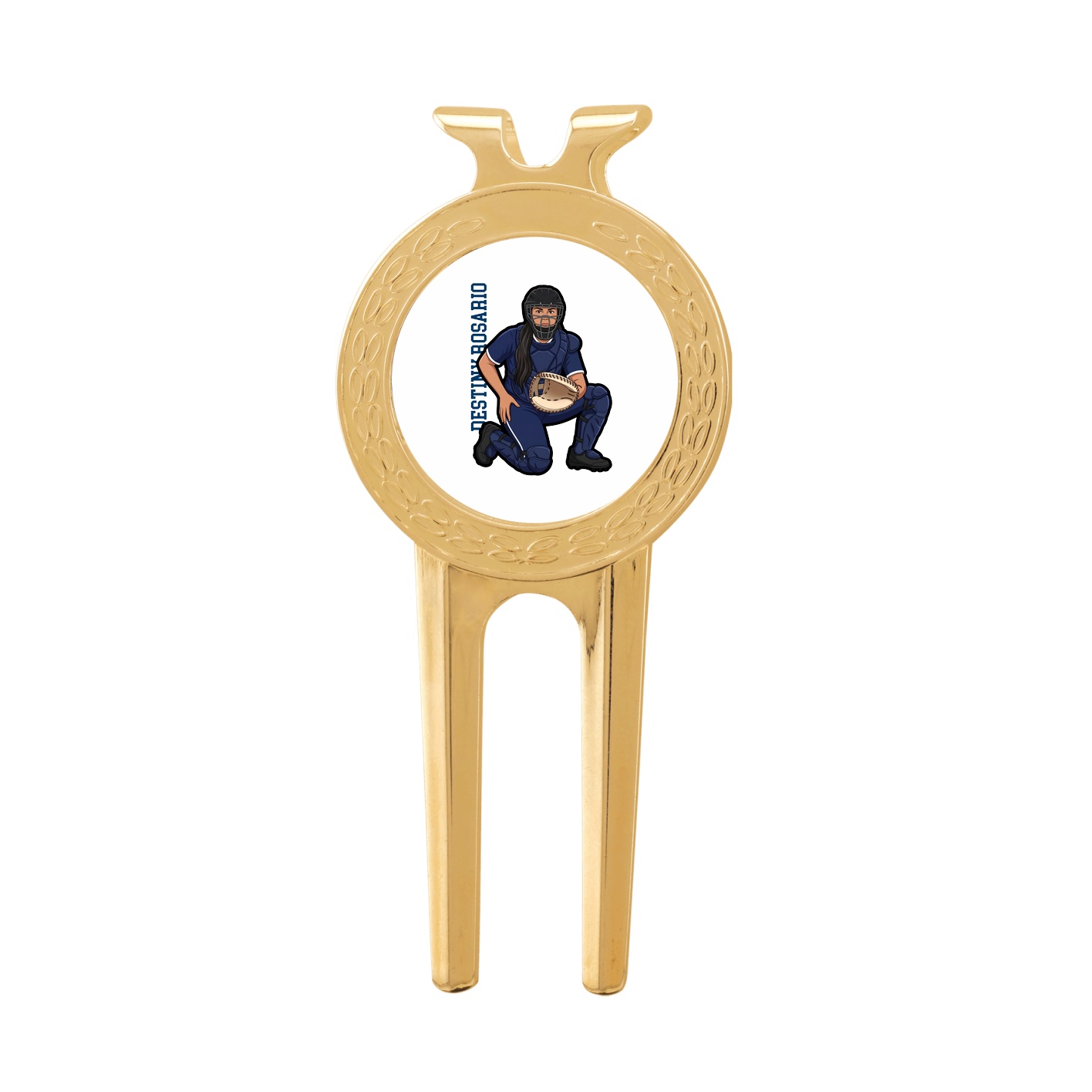Divot Tool with Ball Marker — Name Vertical in Classic
