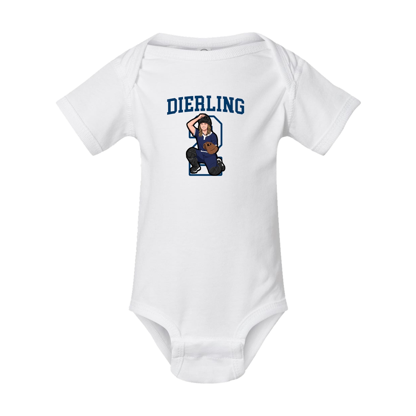 Baby Onesie — Shirsey in White