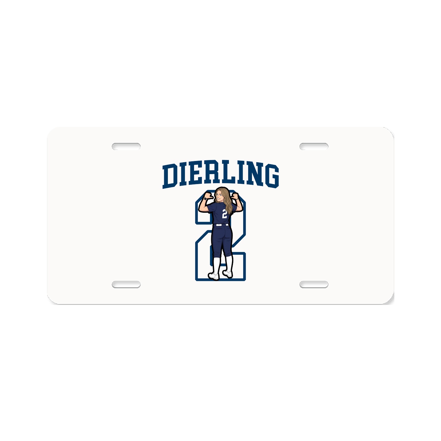 Aluminum License Plate