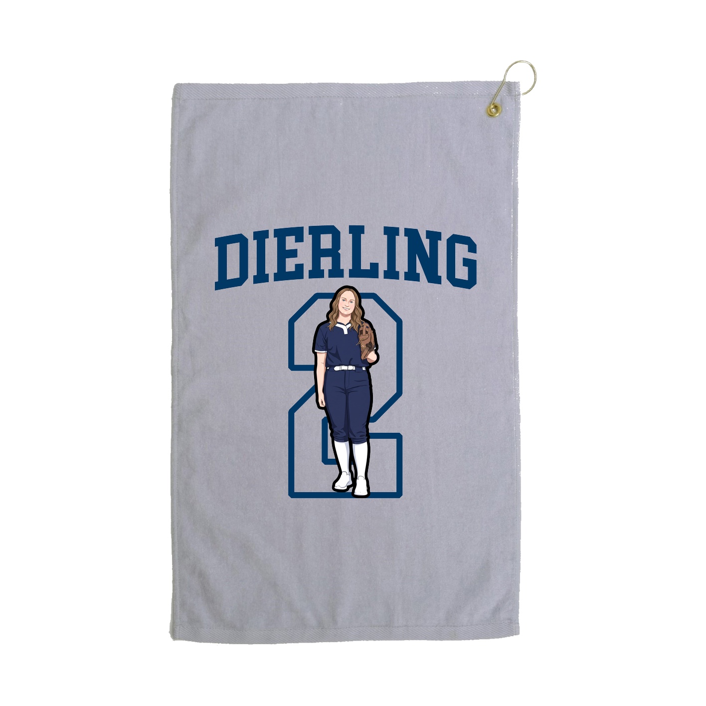 Golf Towel — Shirsey in Grey