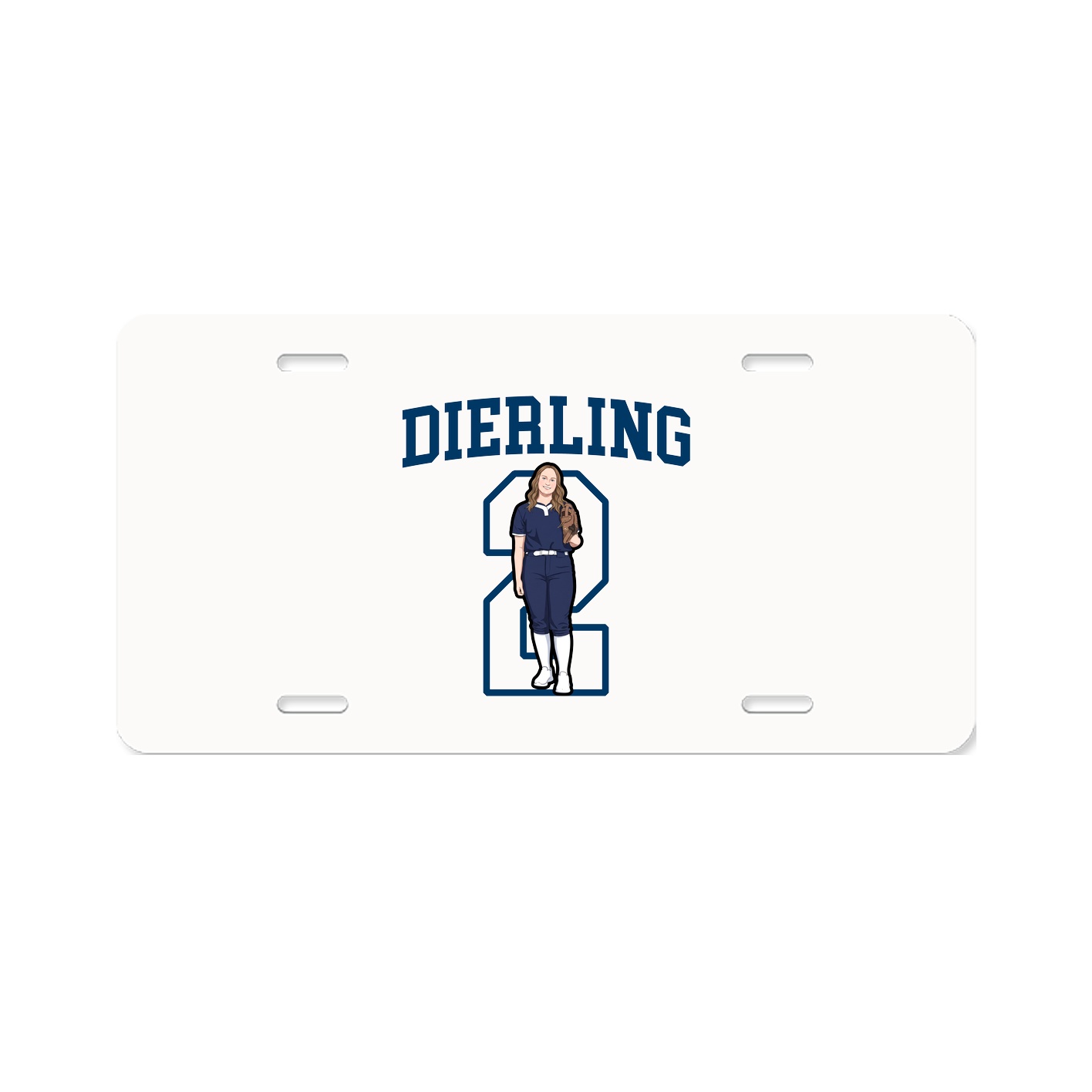 License Plate — Shirsey in Classic
