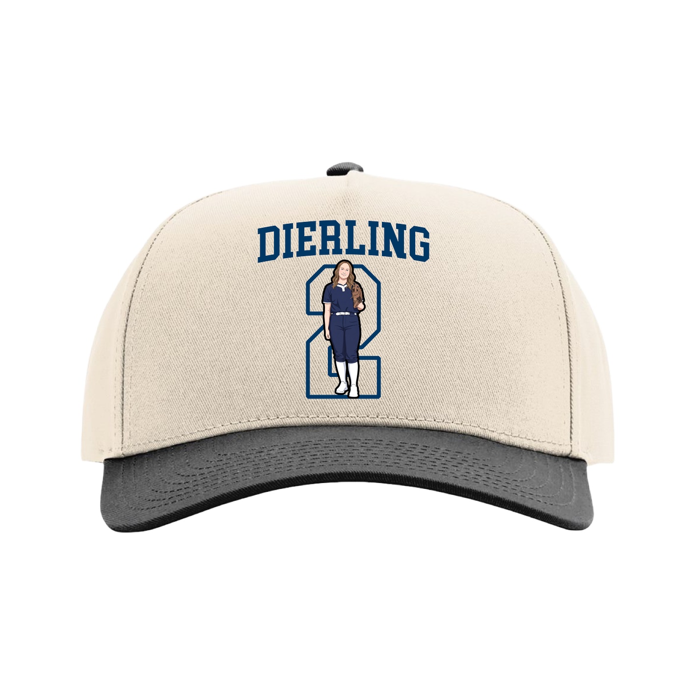 Full Fabric Five-Panel Champ Cap