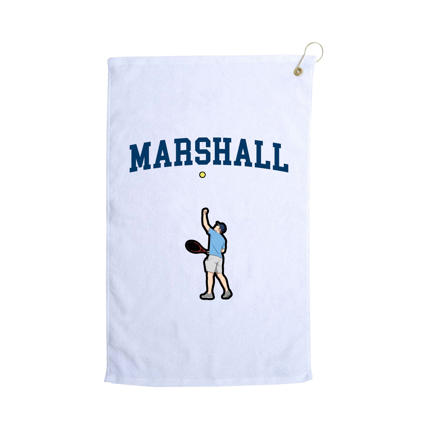 Golf Towel — Shirsey in White