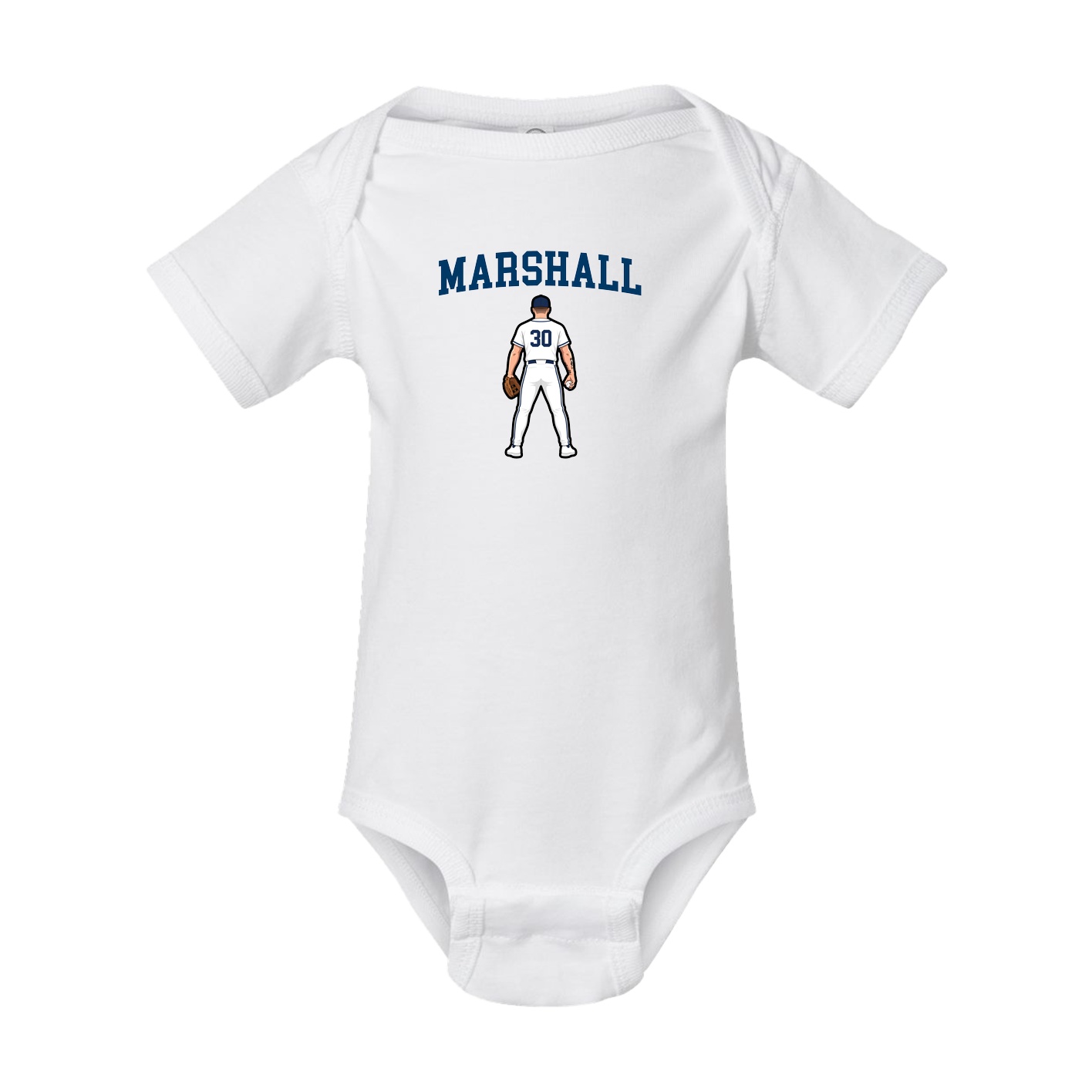 Baby Onesie — Shirsey in White