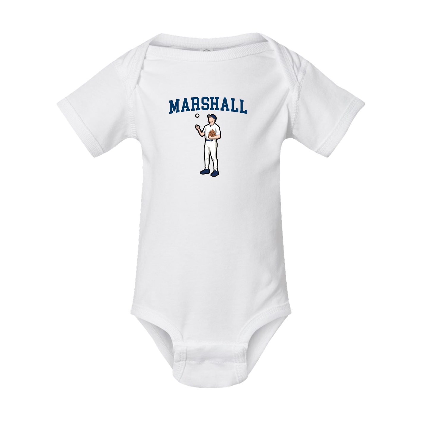 Baby Onesie — Shirsey in White