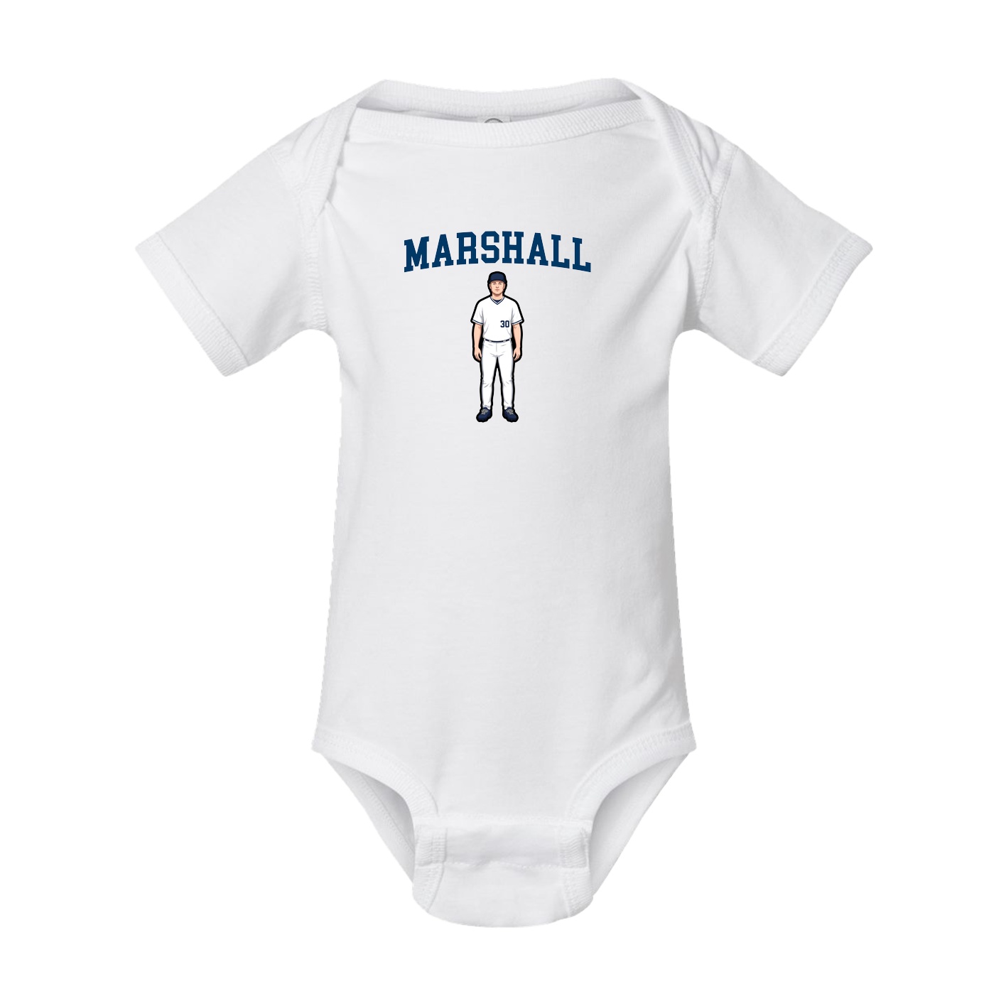 Baby Onesie — Shirsey in White