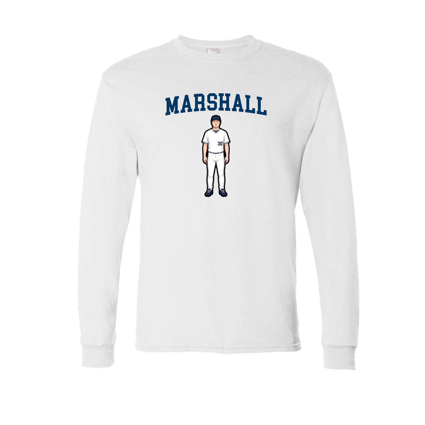 Long Sleeve Tee — Shirsey in White