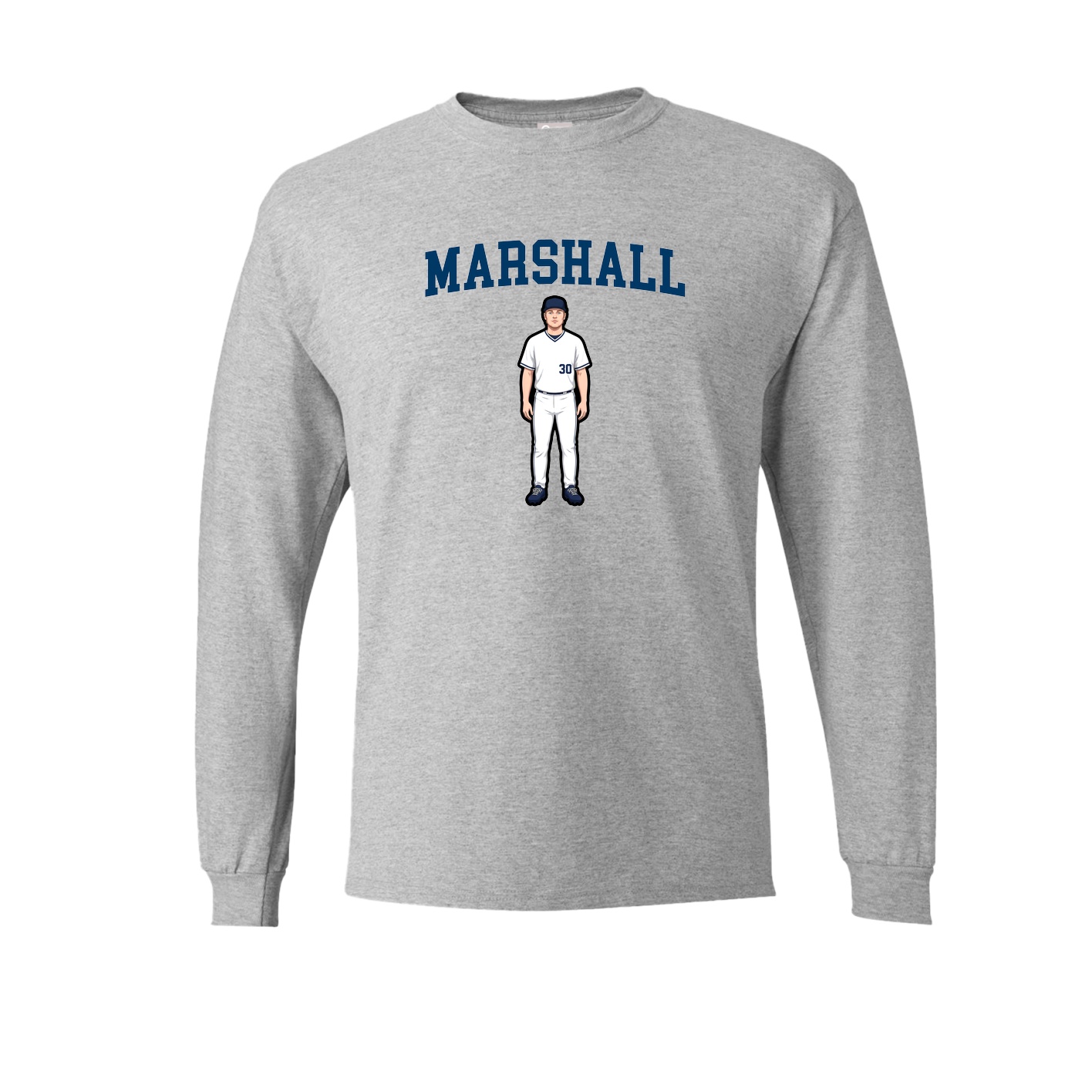 Long Sleeve Tee — Shirsey in Grey