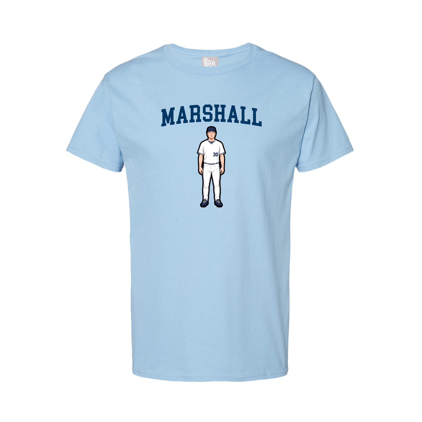 Youth Tee — Shirsey in Light Blue