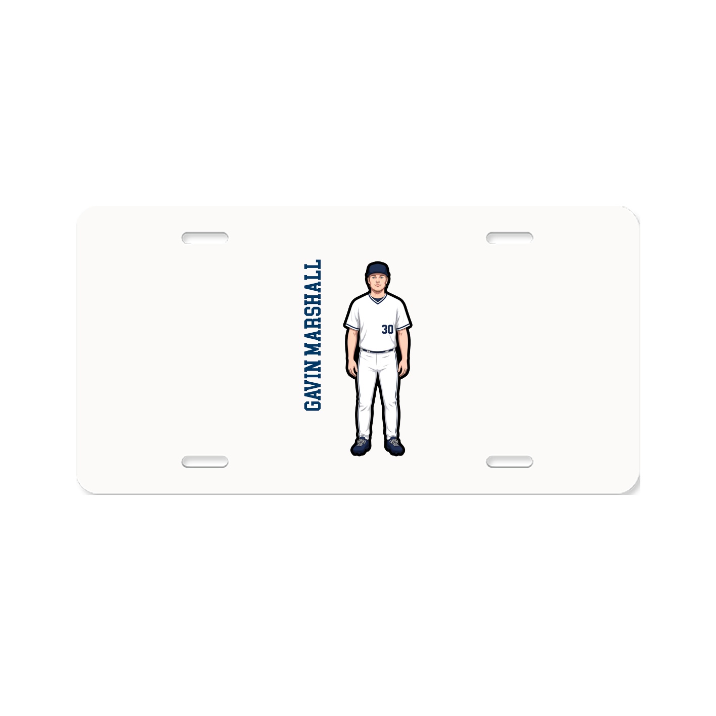 Aluminum License Plate