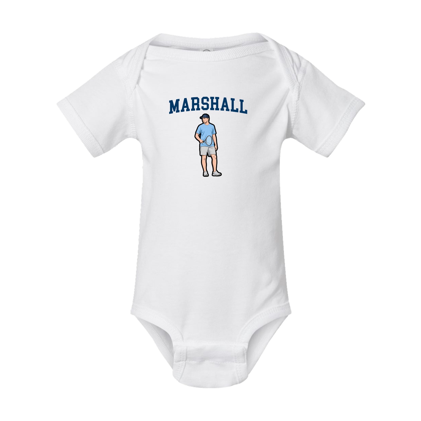 Baby Onesie — Shirsey in White