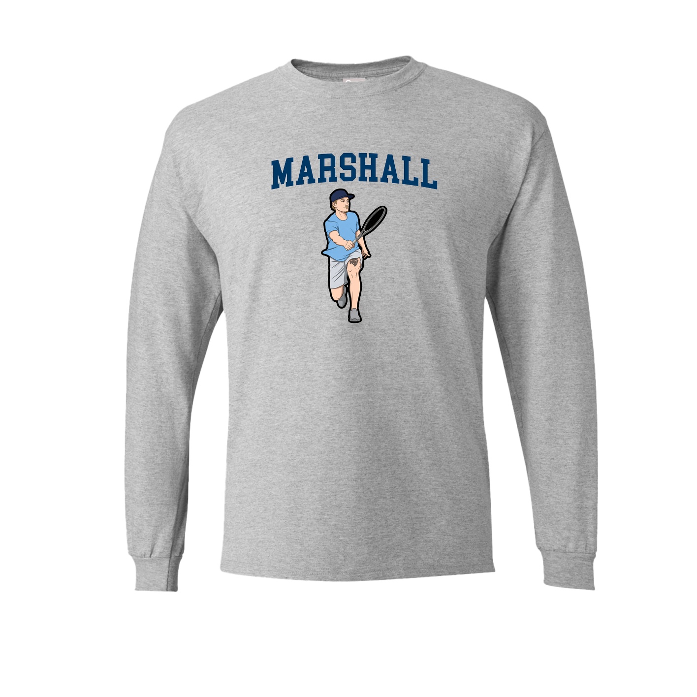 Long Sleeve Tee — Shirsey in Grey
