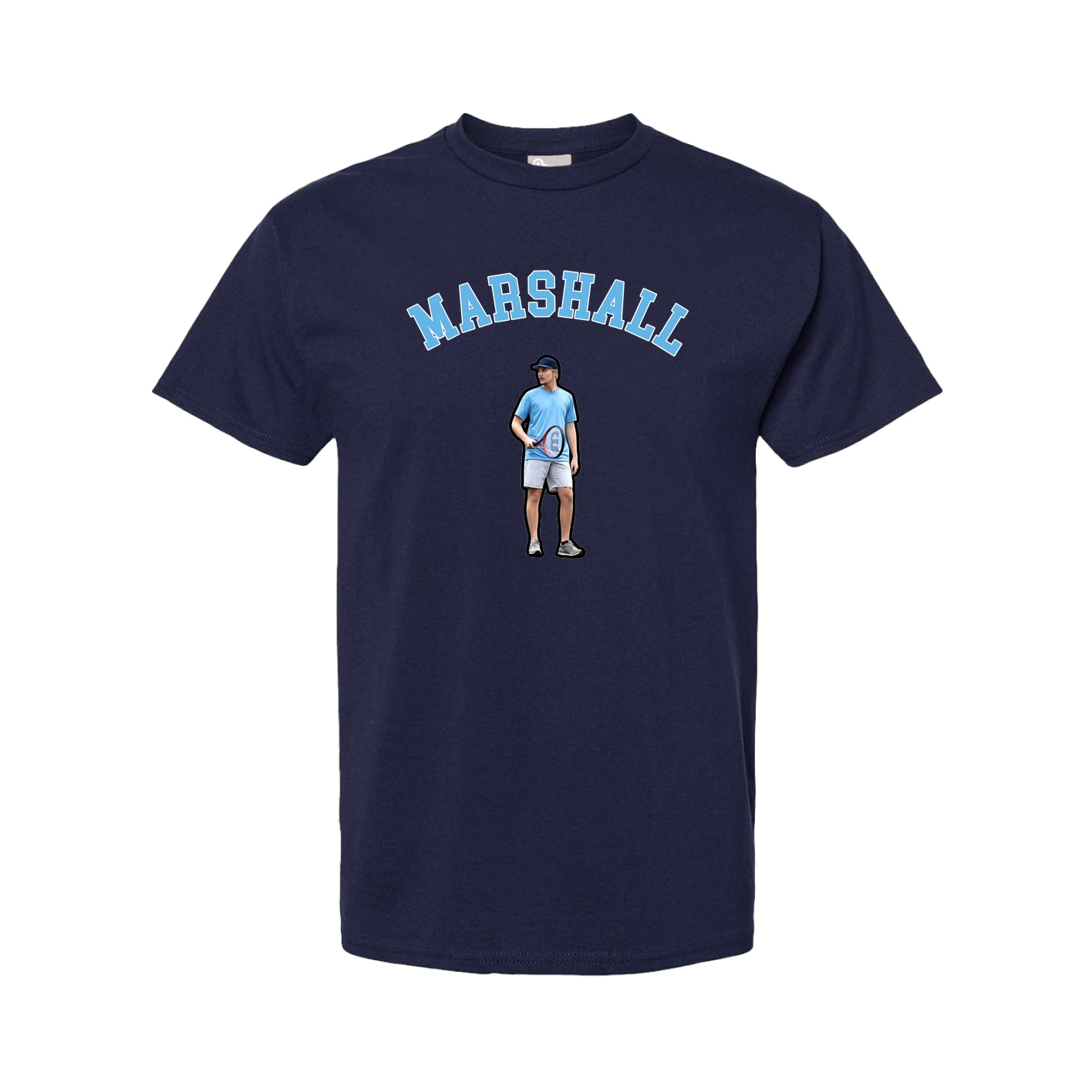 Youth Tee — Shirsey Arch in Navy