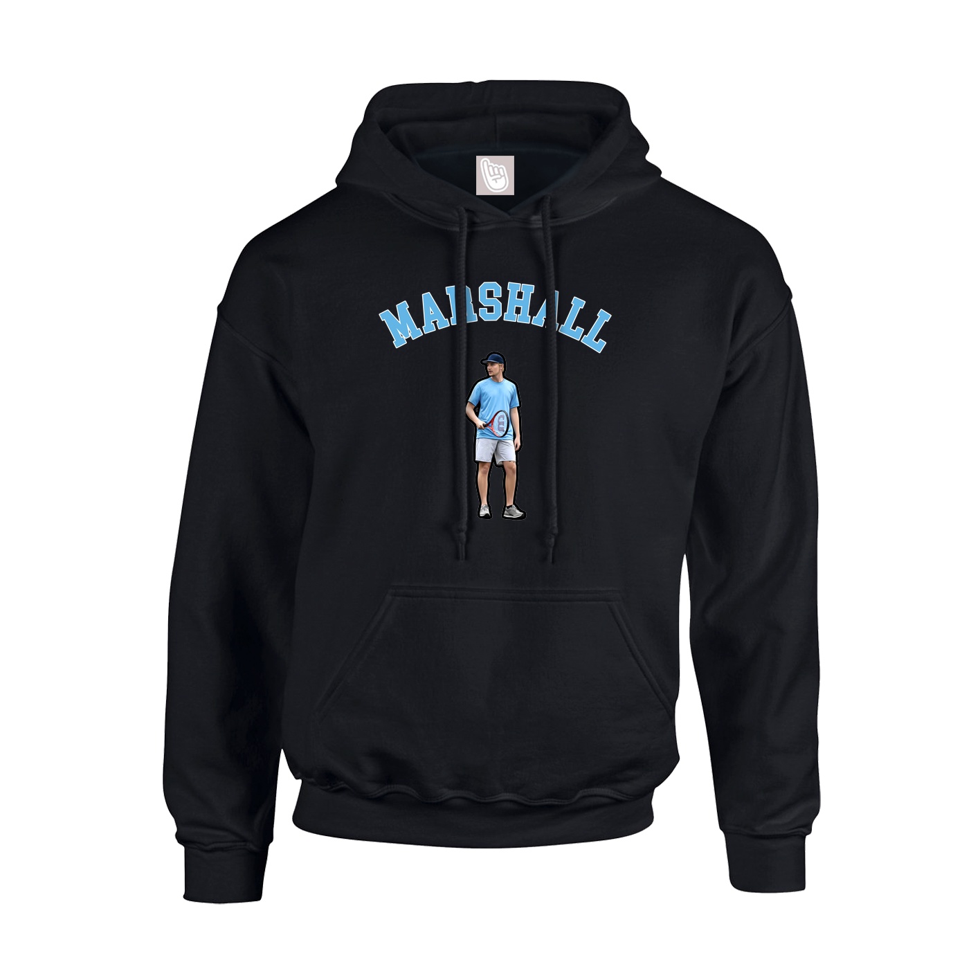 Hoodie — Shirsey Arch in Black