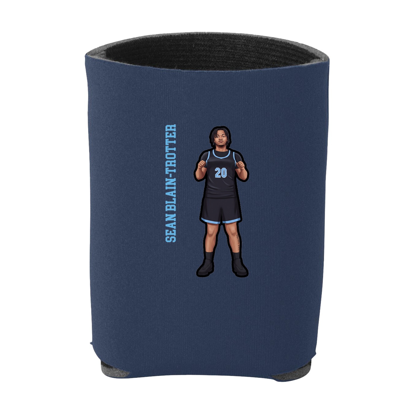 Can Holder — Name Vertical in Navy