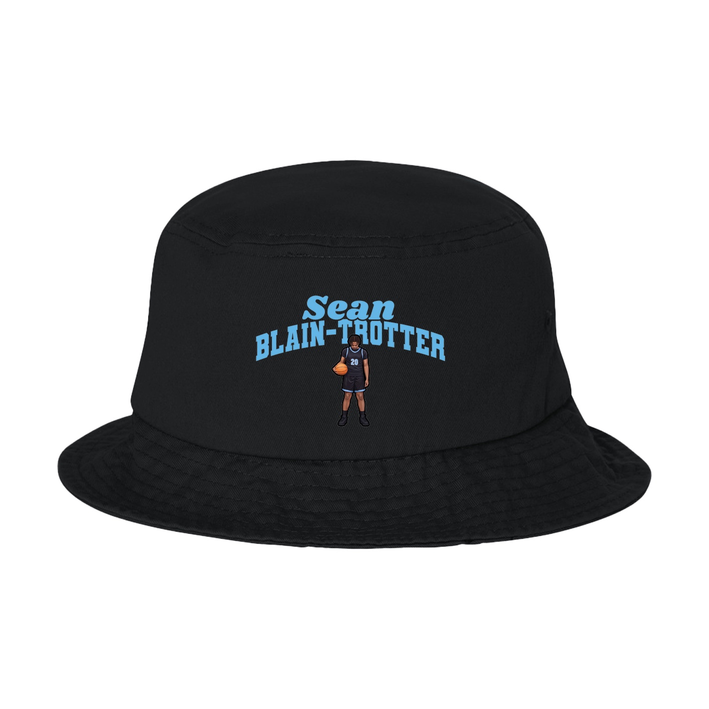 Bucket Cap — Signature Arch in Black