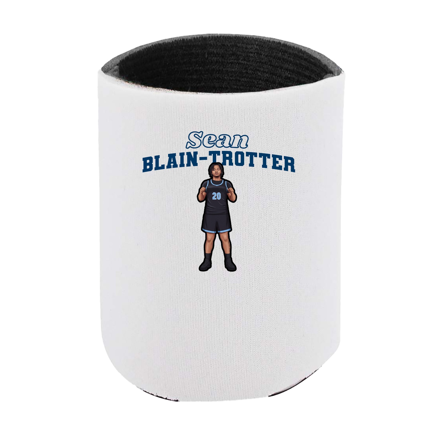 Can Holder — Name Arch in White
