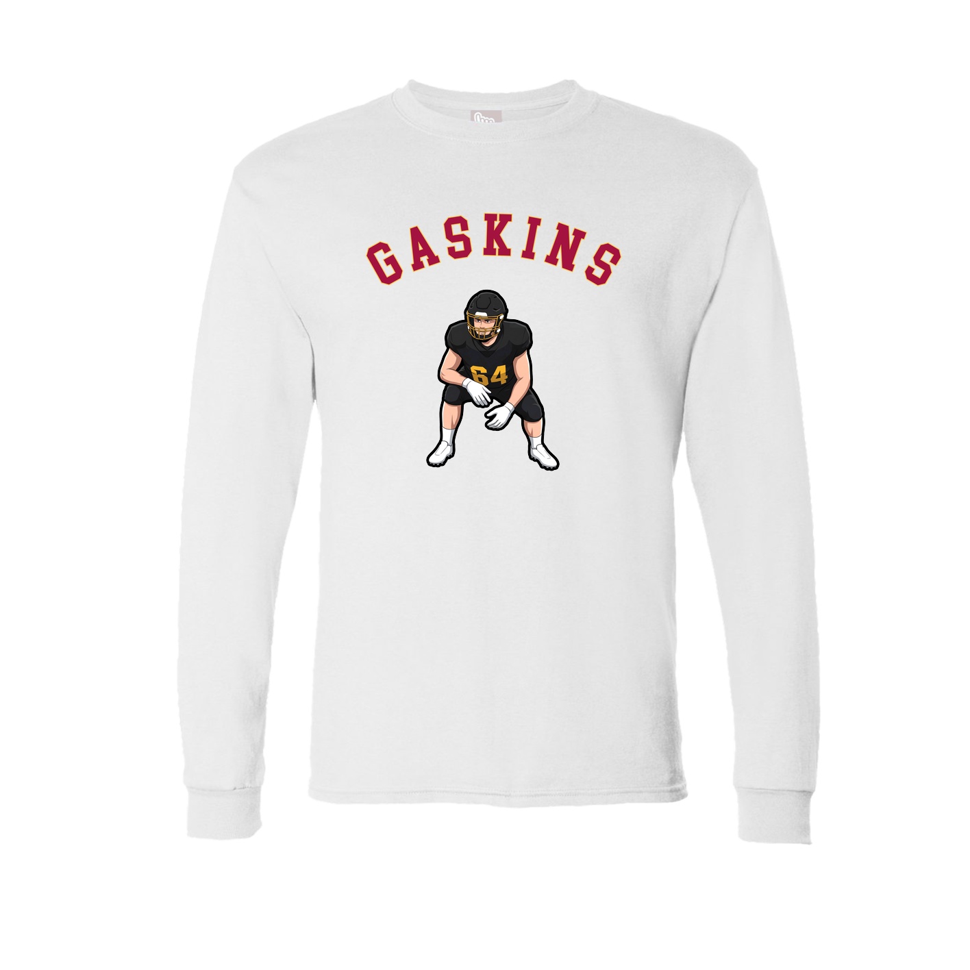 Long Sleeve Tee — Shirsey Arch in White