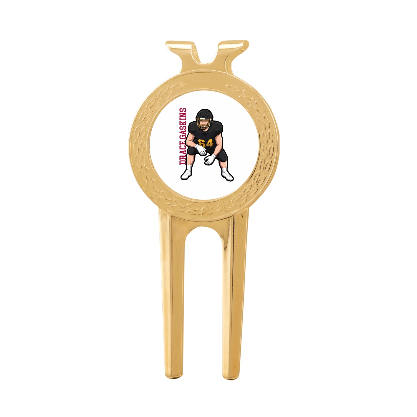 Divot Tool with Ball Marker — Name Vertical in Classic
