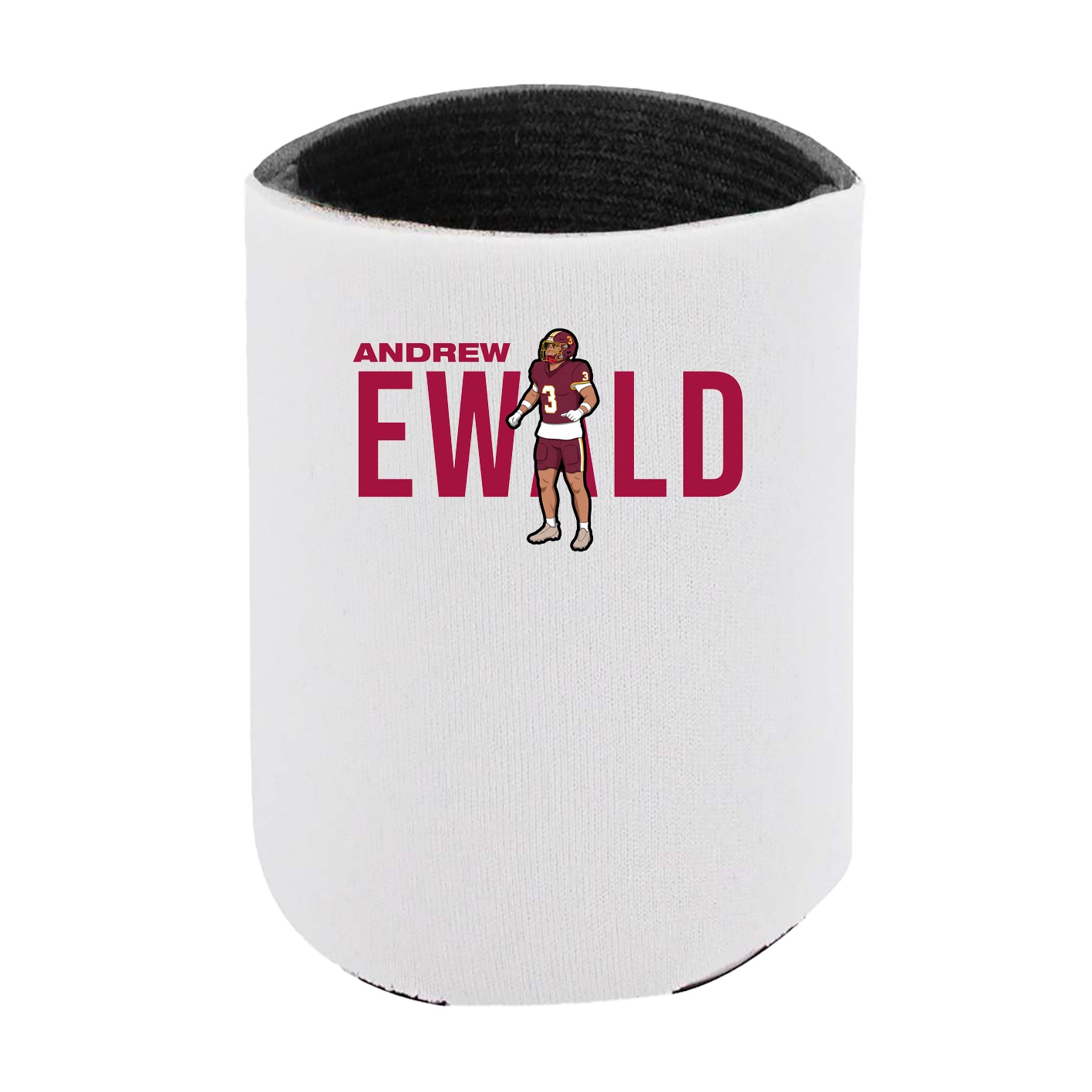 Can Holder — Player Name in White