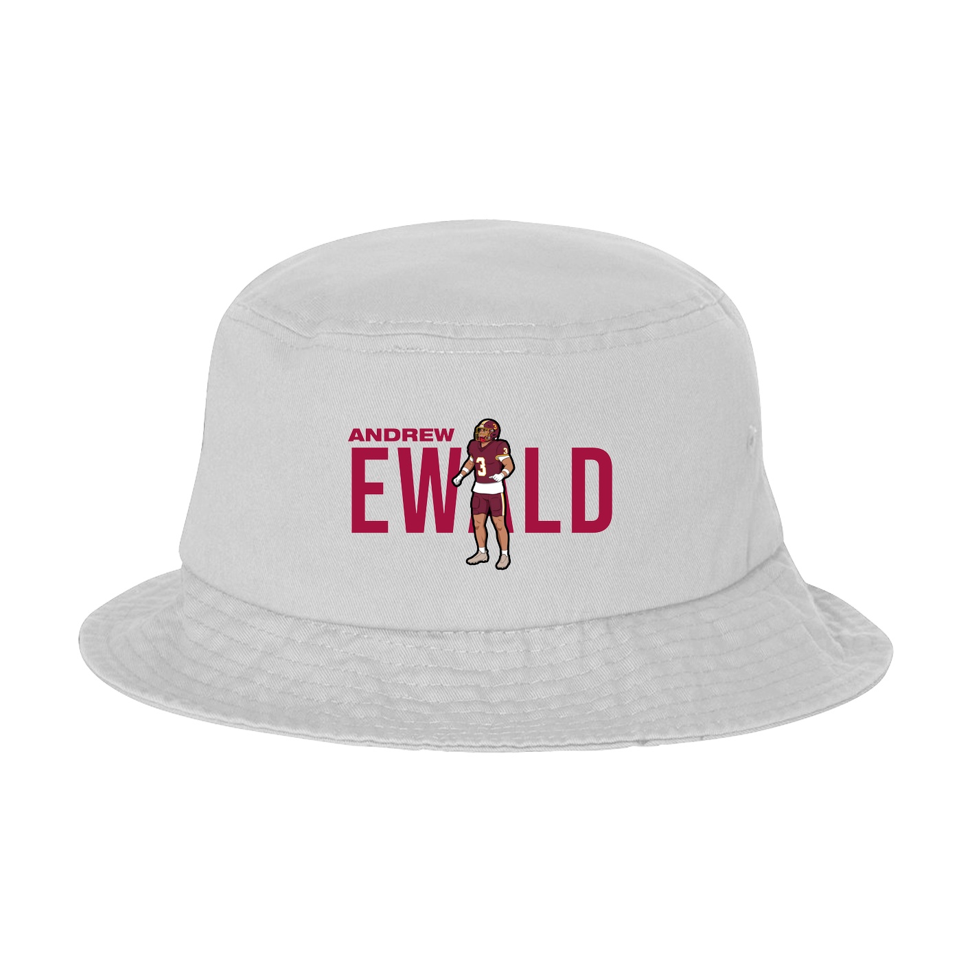 Bucket Cap — Player Name in White