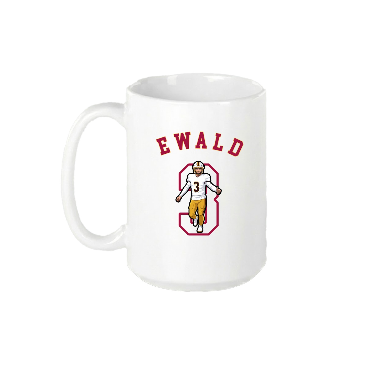 15oz Coffee Mug — Shirsey Arch in White
