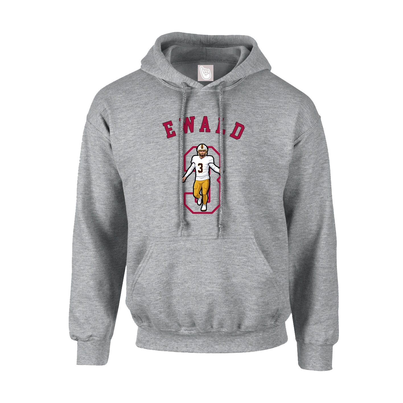 Hoodie — Shirsey Arch in Grey