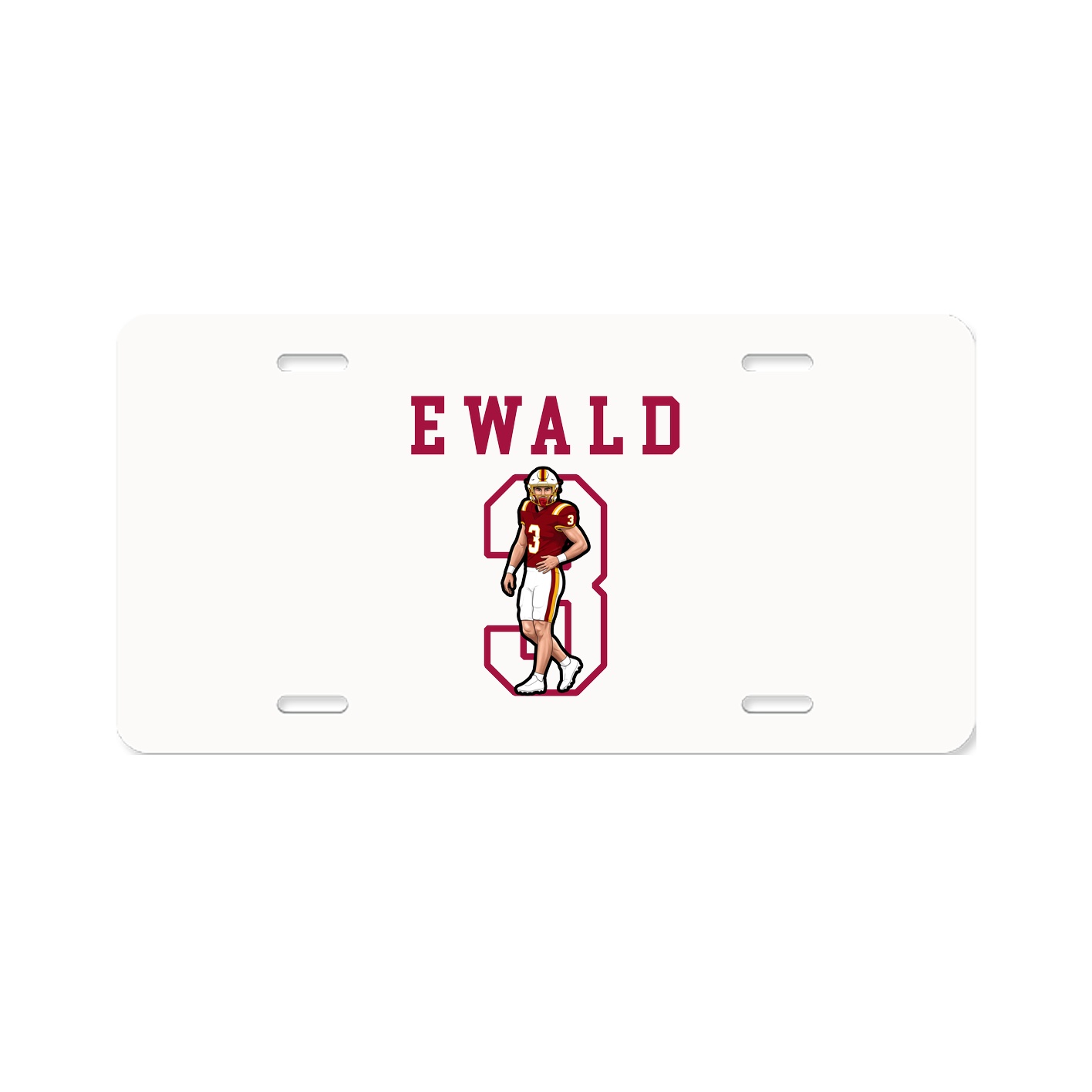 License Plate — Shirsey in Classic