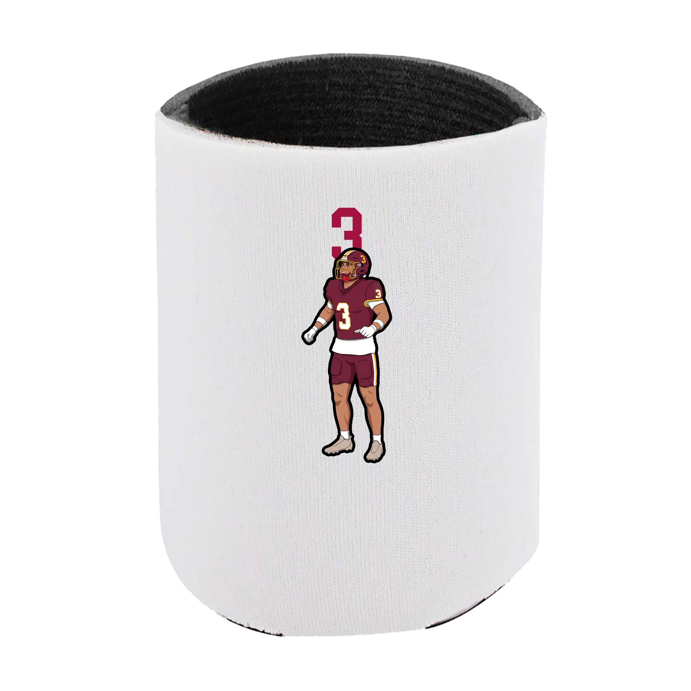 Can Holder — Number Top in White